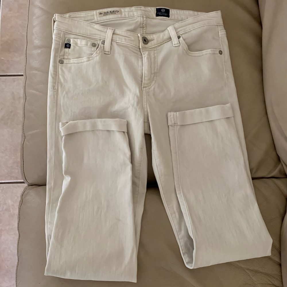 AG ADRIANO GOLDSCHMIED cigarette roll up jeans - Picture 9 of 15